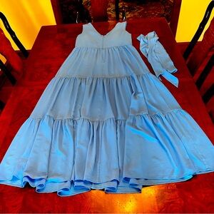 Lilly Pulitzer maxi dress size 16 blue